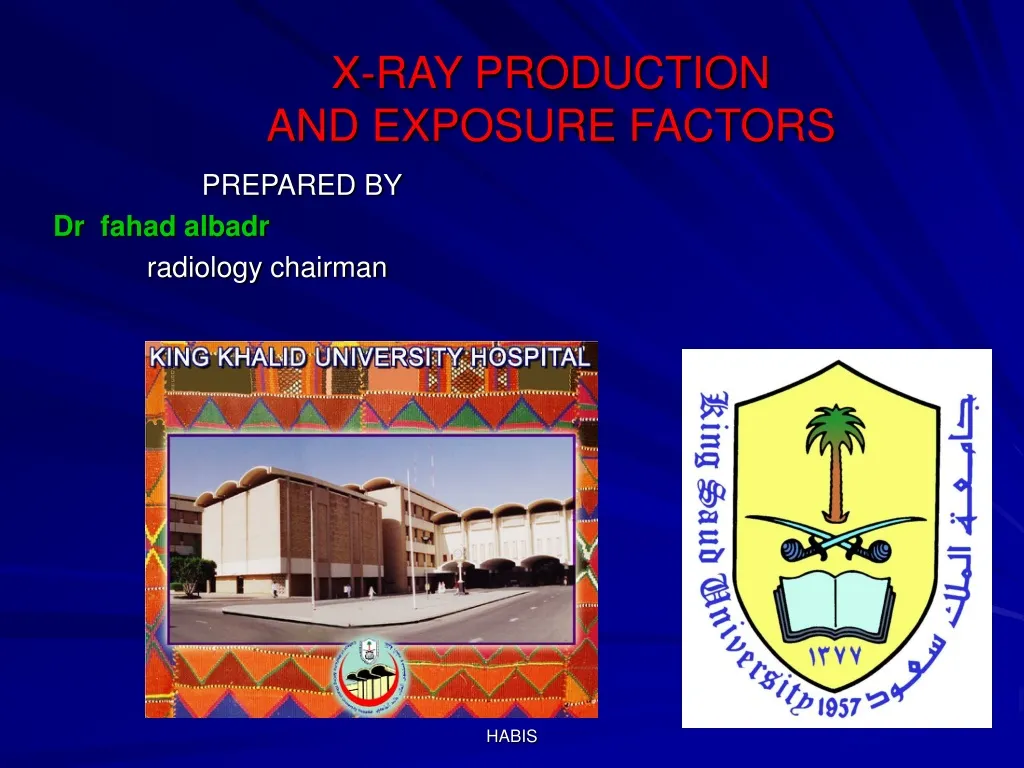 x ray production and exposure factors