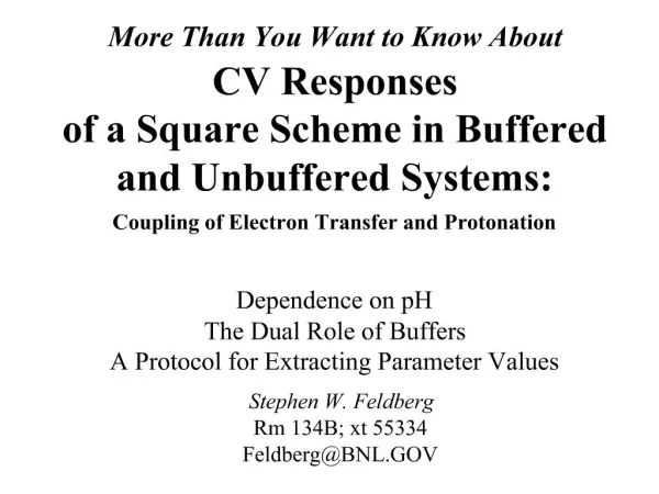 More Than You Want to Know About CV Responses of a Square Scheme in Buffered and Unbuffered Systems: Coupling of Electro