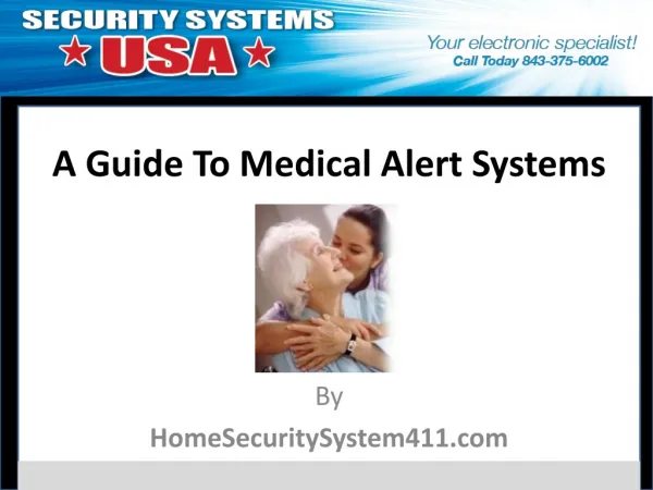 A Guide To Medical Alert Systems