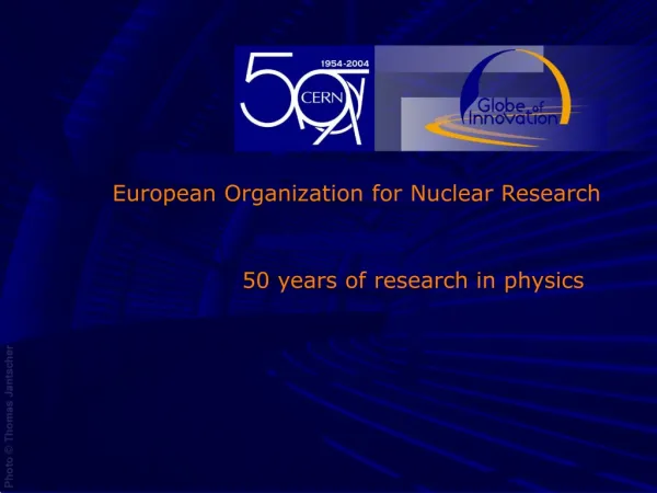 European Organization for Nuclear Research