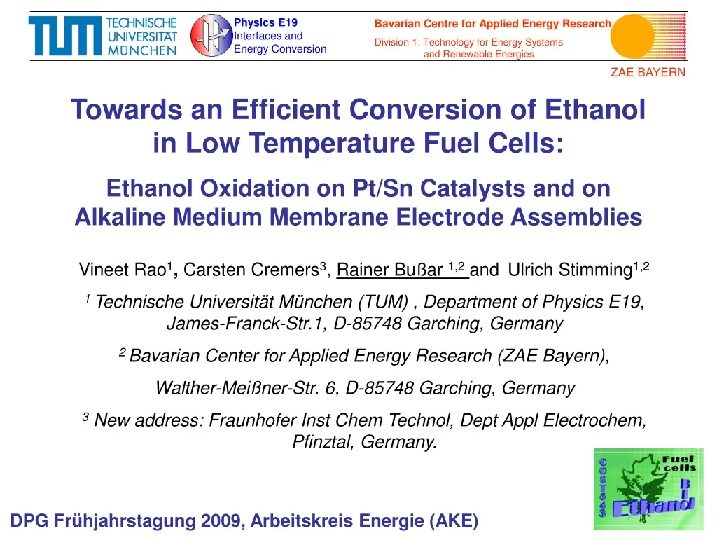 towards an efficient conversion of ethanol