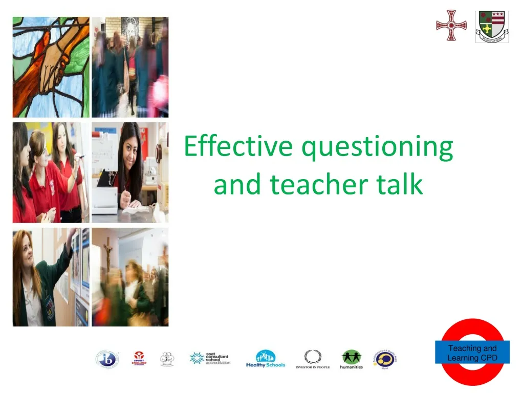 effective questioning and teacher talk