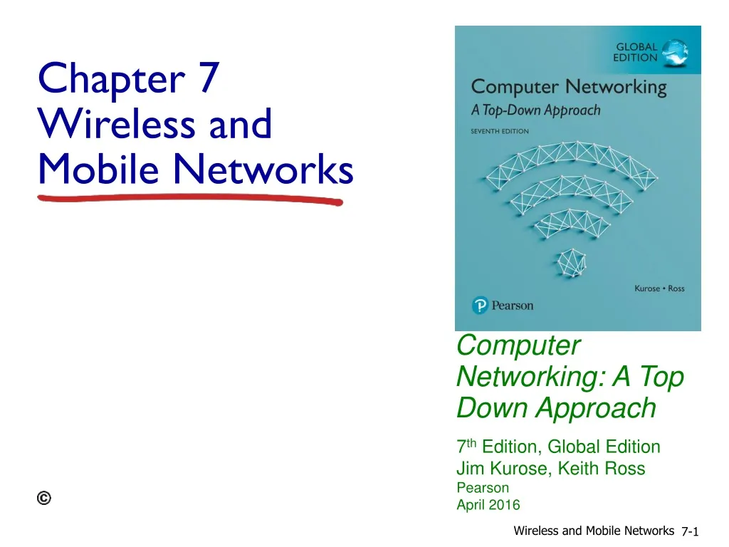 chapter 7 wireless and mobile networks