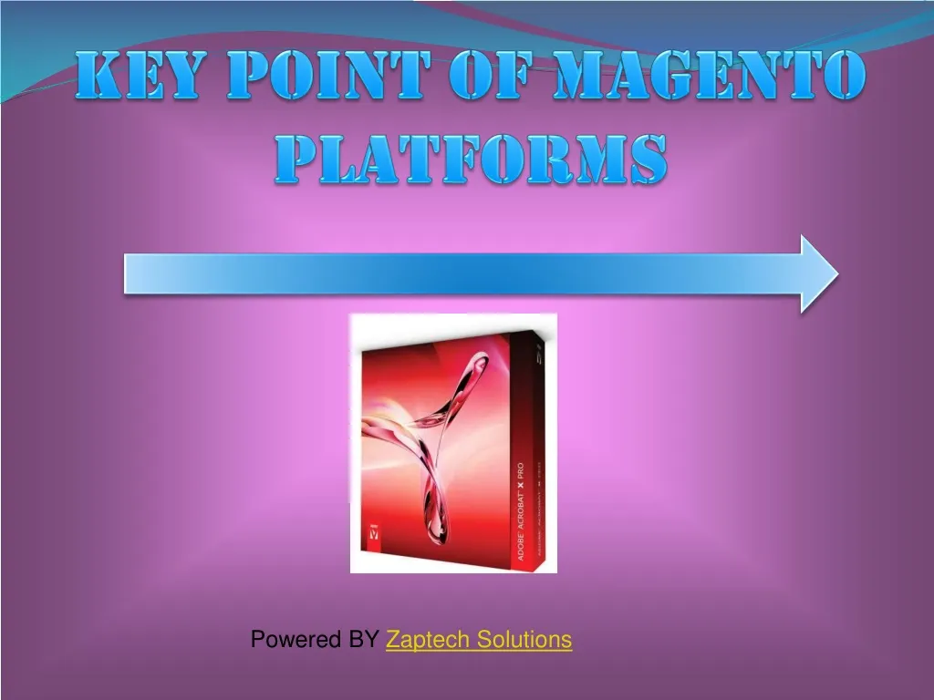 key point of magento platforms