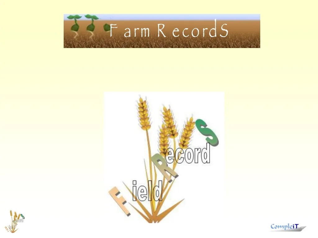 farm records