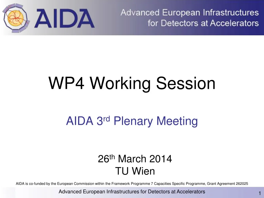 wp4 working session
