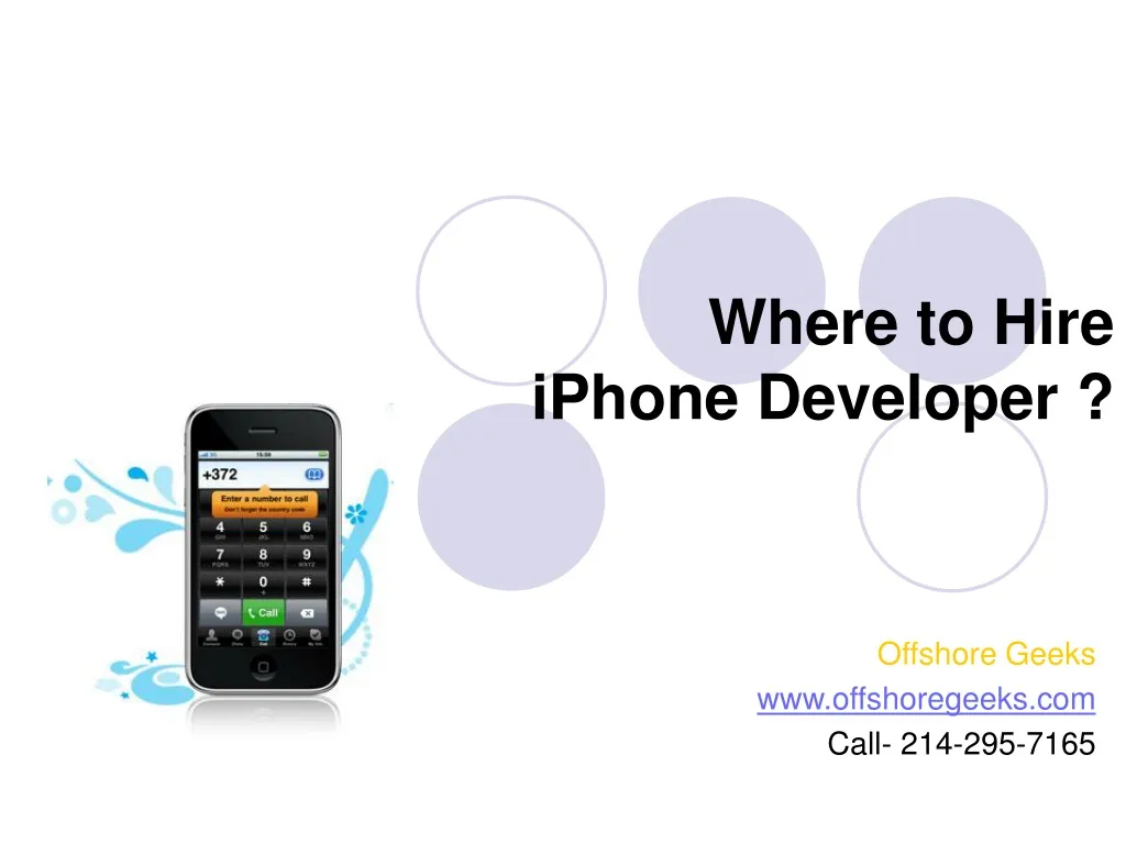 where to hire iphone developer