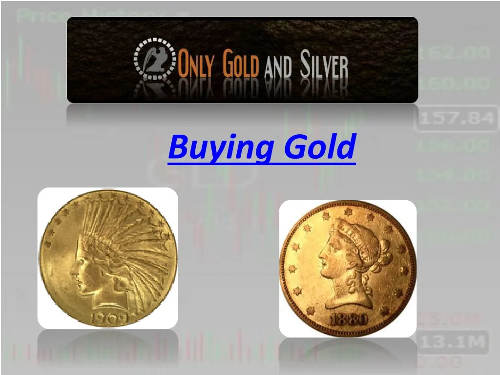 buying gold