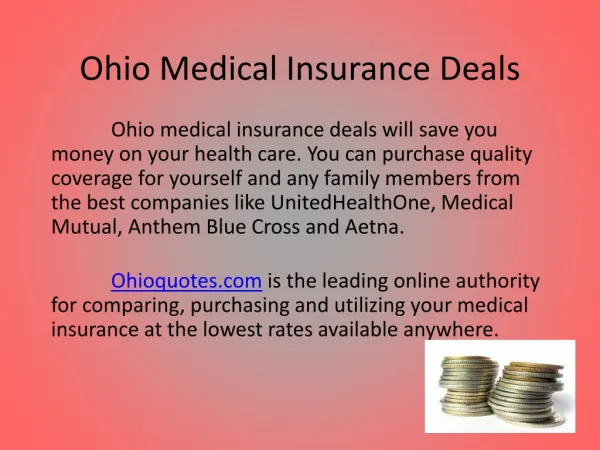 Best Ohio Medical Insurance Deals