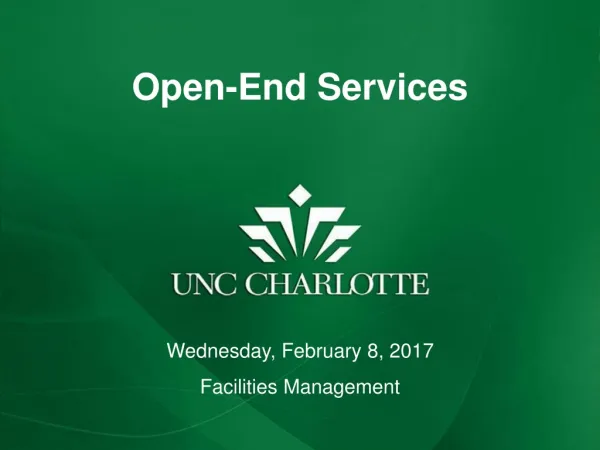Open-End Services