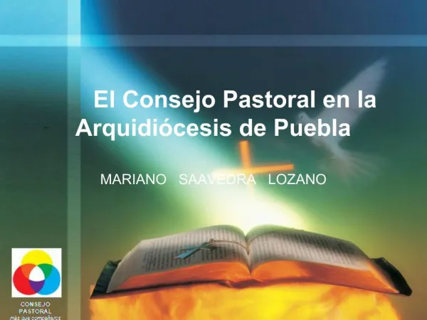 El Consejo Pastoral en la Arquidi cesis de Puebla