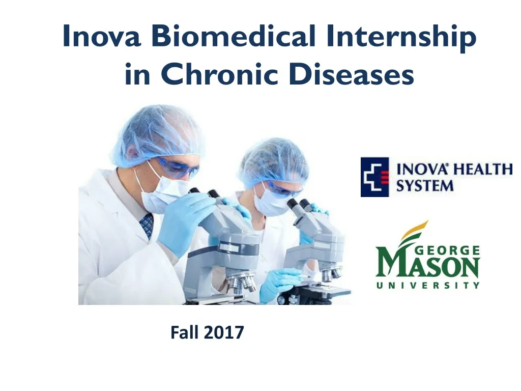 inova biomedical internship in chronic diseases