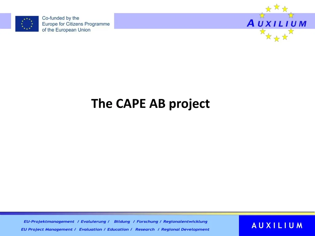 the cape ab project