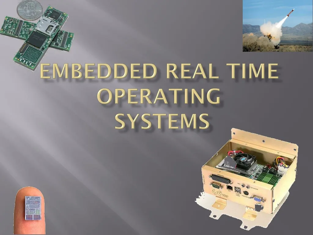 embedded real time operating systems