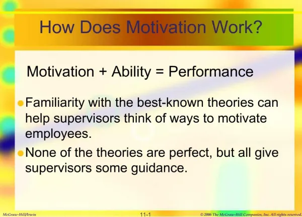 How Does Motivation Work