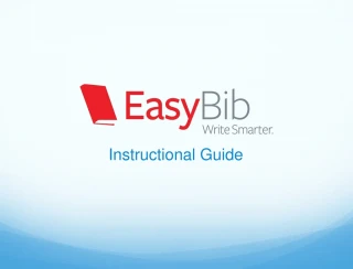 Instructional Guide - slide 1