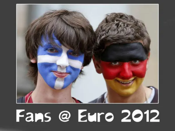 Fans at Euro 2012