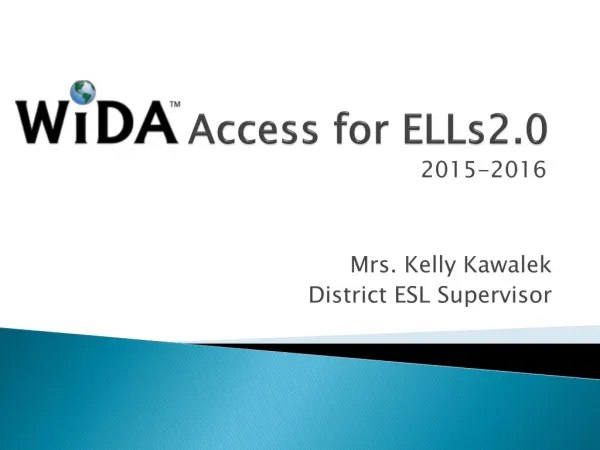 Access for ELLs2.0