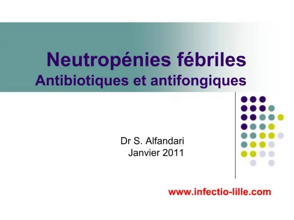 Neutrop nies f briles Antibiotiques et antifongiques