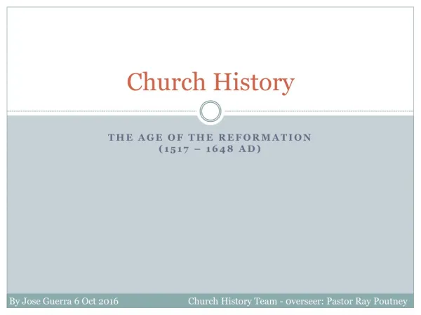 Church History