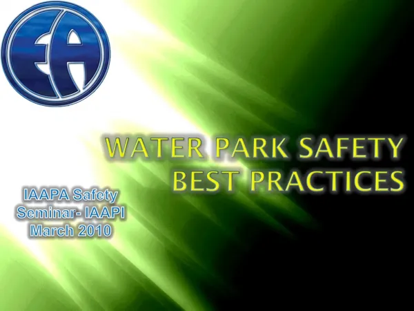 Water Park Safety Best Practices