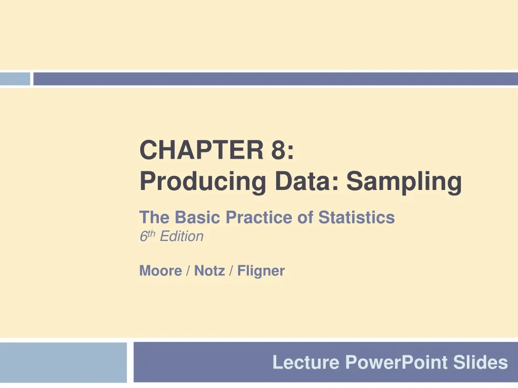 chapter 8 producing data sampling