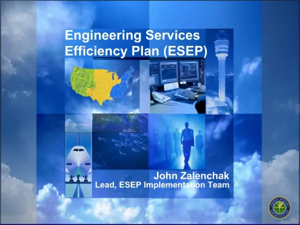 Engineering Services Efficiency Plan ESEP