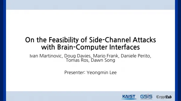 On the Feasibility of Side-Channel Attacks with Brain-Computer Interfaces