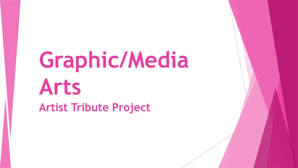 graphic media arts