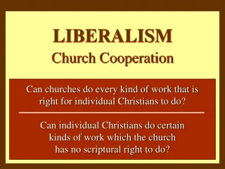 LIBERALISM - slide 1