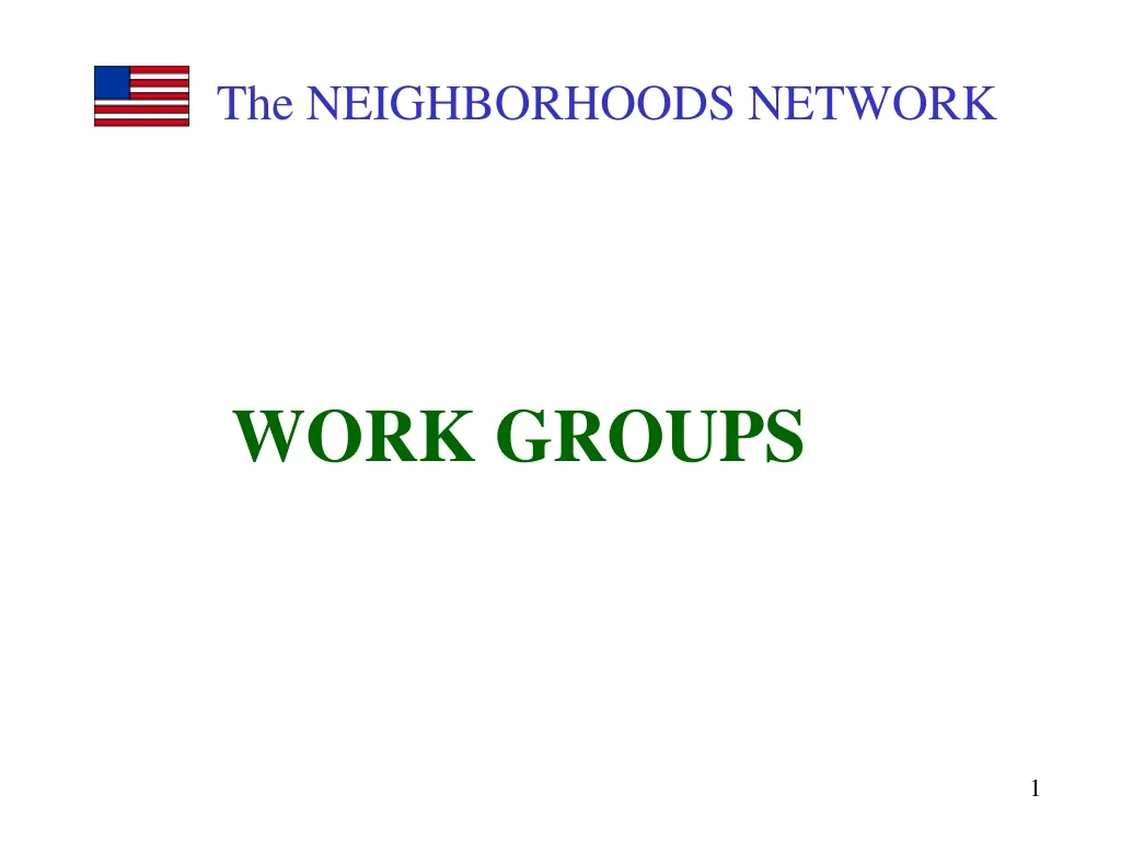 the neighborhoods network