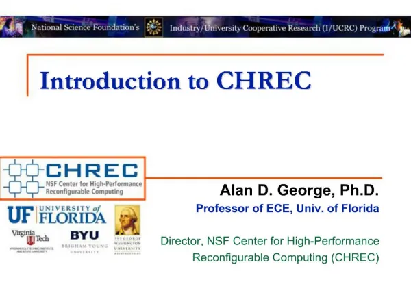 Introduction to CHREC