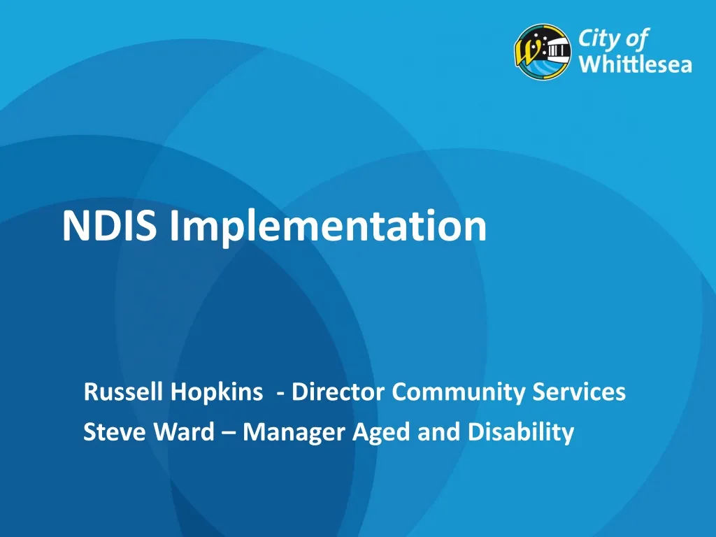 ndis implementation