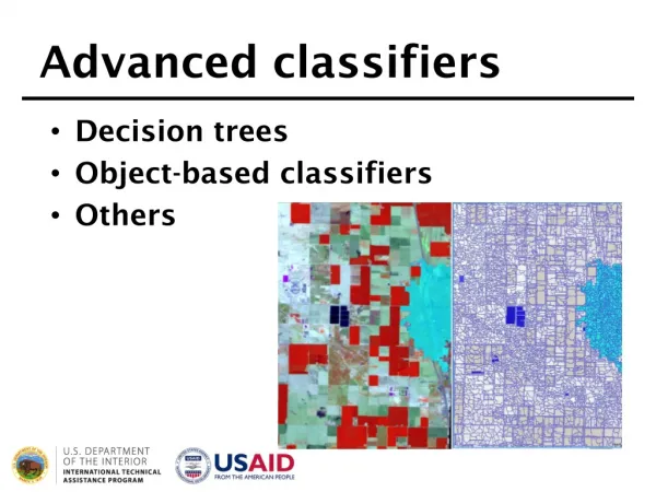Advanced classifiers