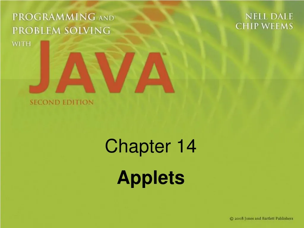 chapter 14 applets