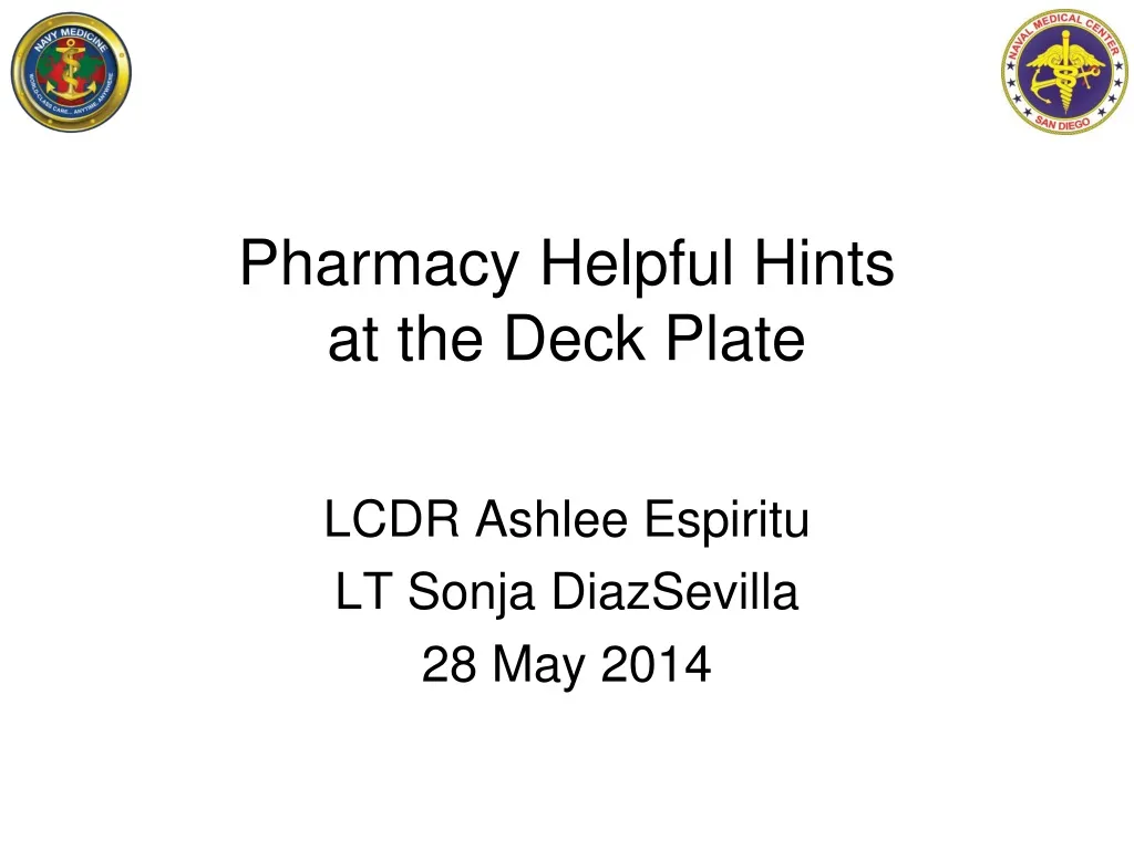 pharmacy helpful h ints at the deck p late