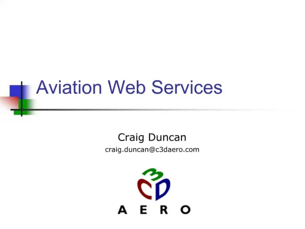 Aviation Web Services
