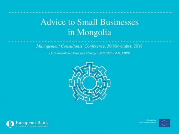 Advice to Small Businesses in Mongolia