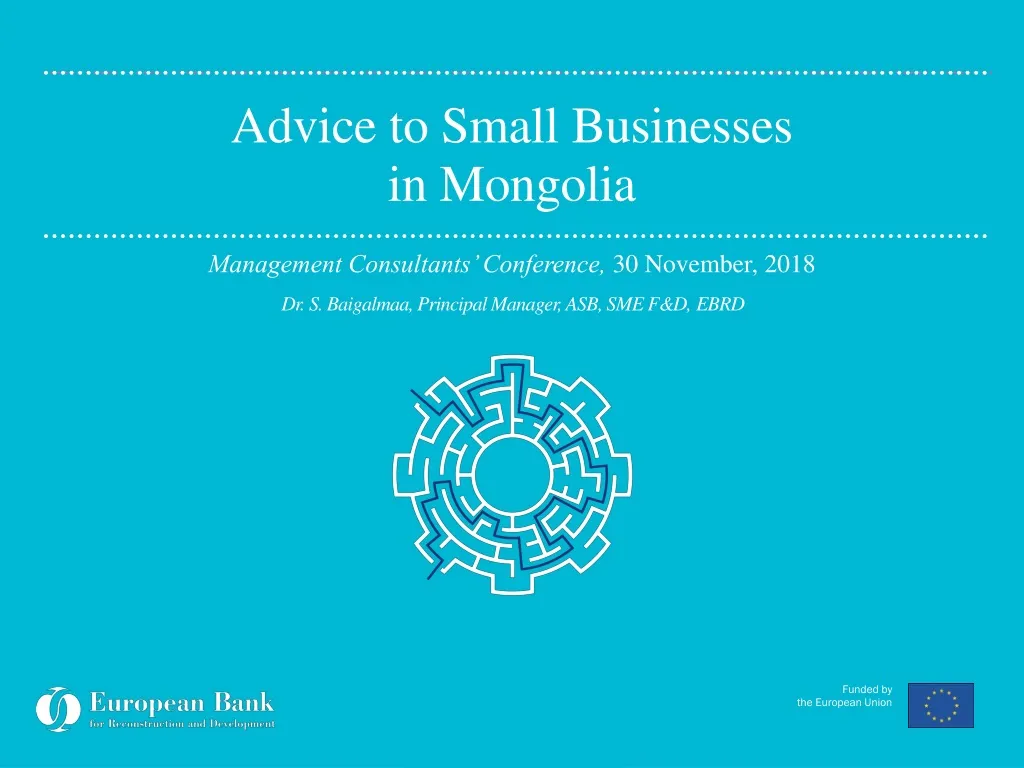 advice to small businesses in mongolia