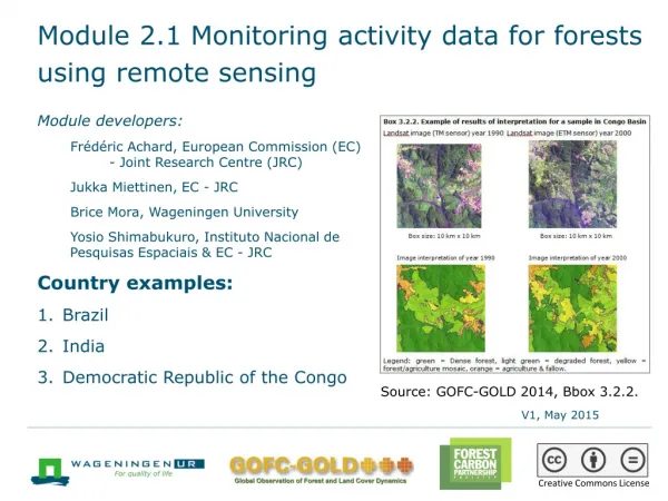 module 2 1 monitoring activity data for forests using remote sensing