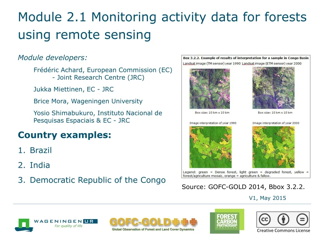 module 2 1 monitoring activity data for forests using remote sensing