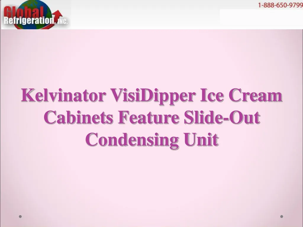 kelvinator visidipper ice cream cabinets feature