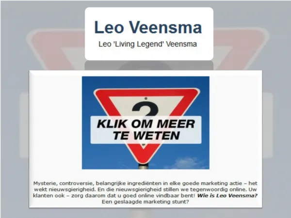 leo veensma