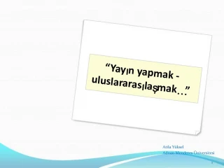 Slayt 1 - slide 1