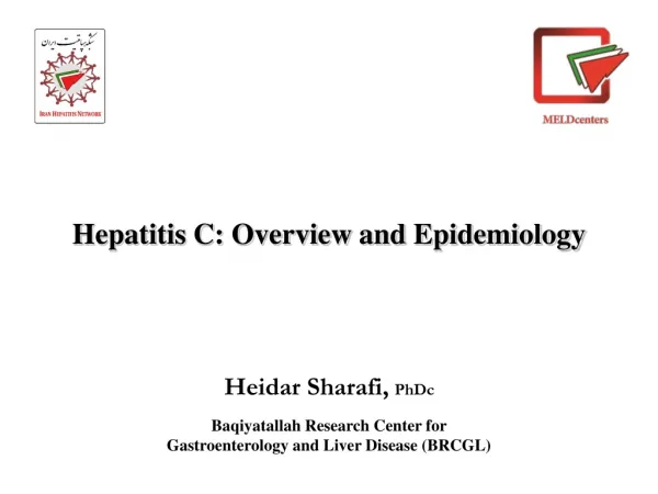 Hepatitis C: Overview and Epidemiology