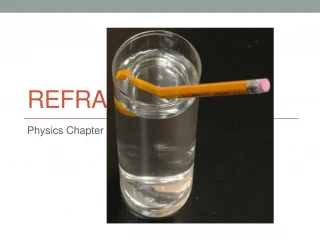 Refraction - slide 1