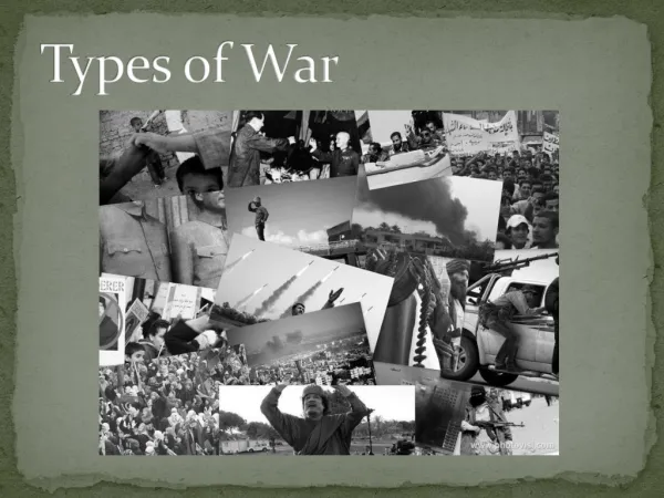 Types of War