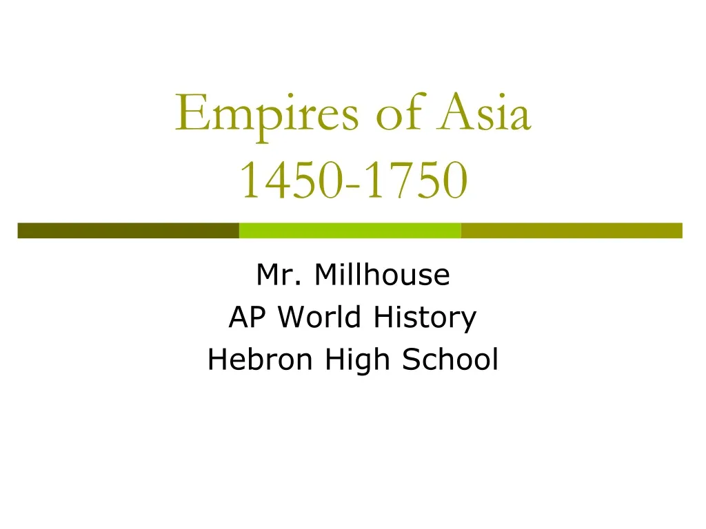 empires of asia 1450 1750