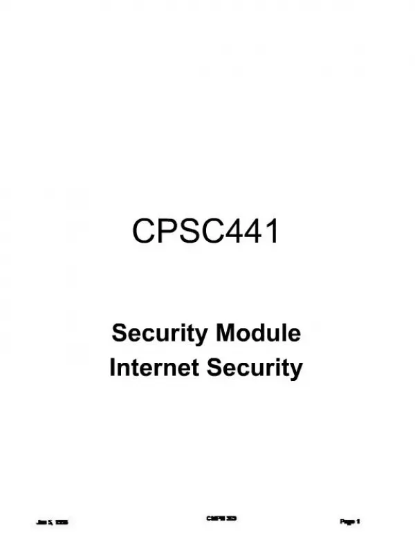 CPSC441
