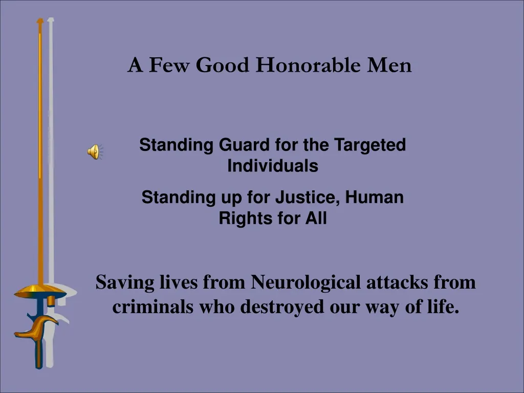 a few good honorable men